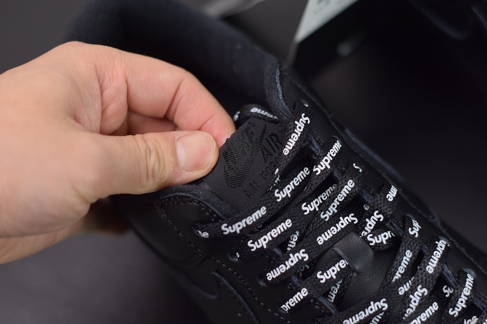 Nike Air Force 1 Low S*p*e Black - CU9225-001