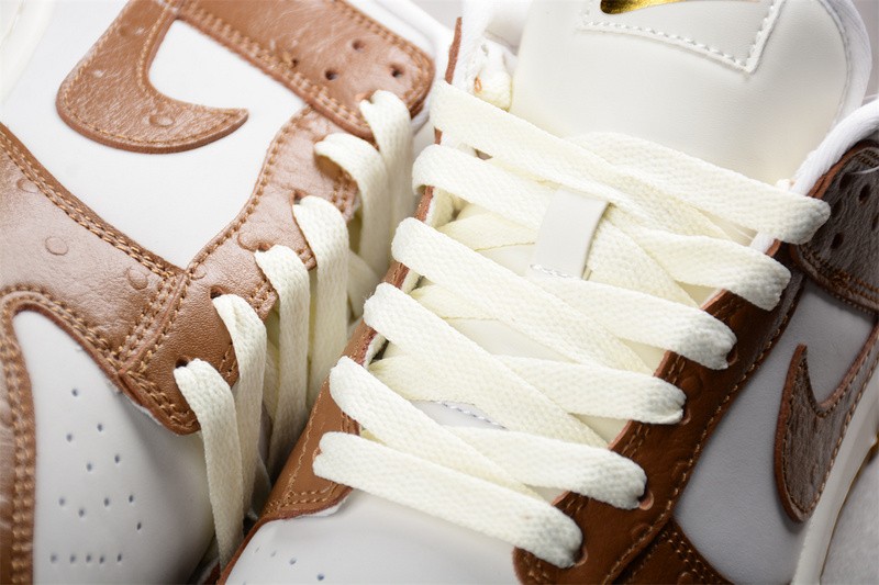 Nike Dunk Low LX "Brown Ostrich" FJ2260-001