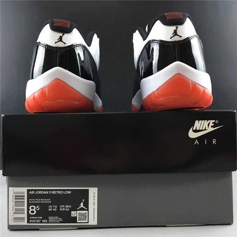 Air Jordan 11 Low White Bred AV2187-160