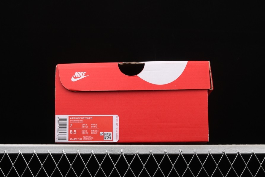 Nike Air More Uptempo “Olympic” White/Midnight Navy  414962-104