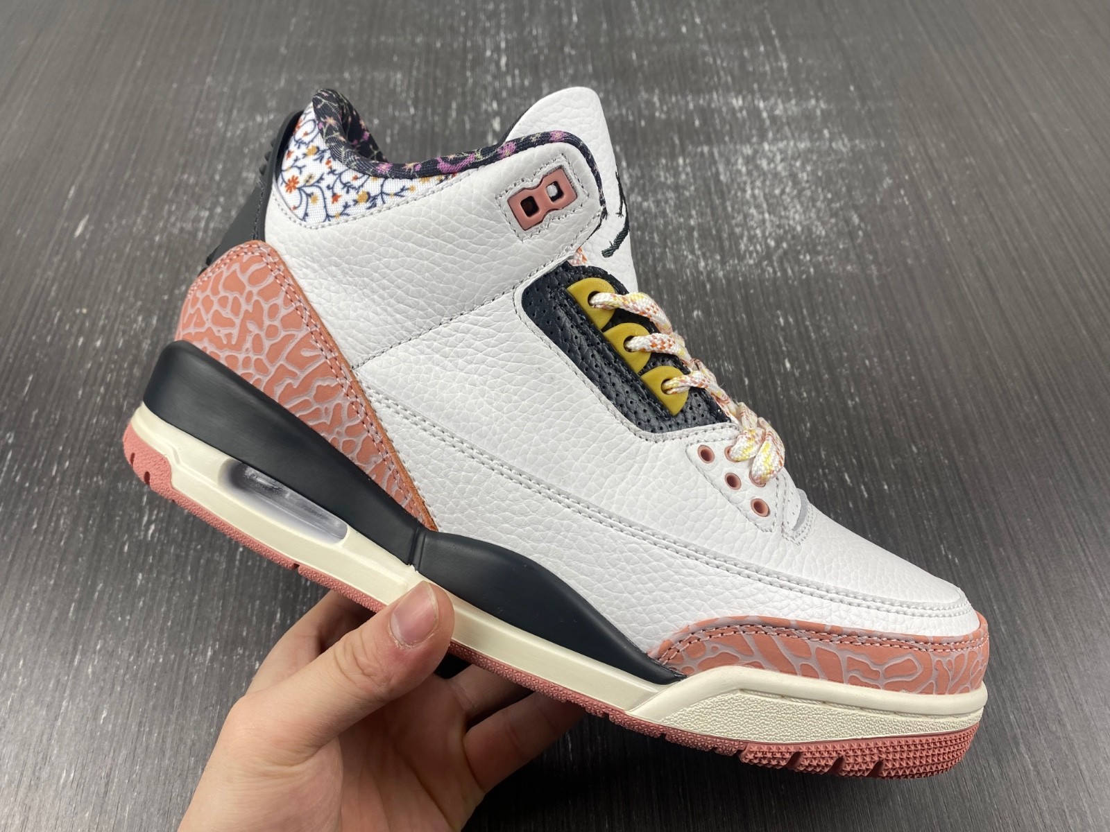 AIR JORDAN 3 GS "RED STARDUST" 441140-100
