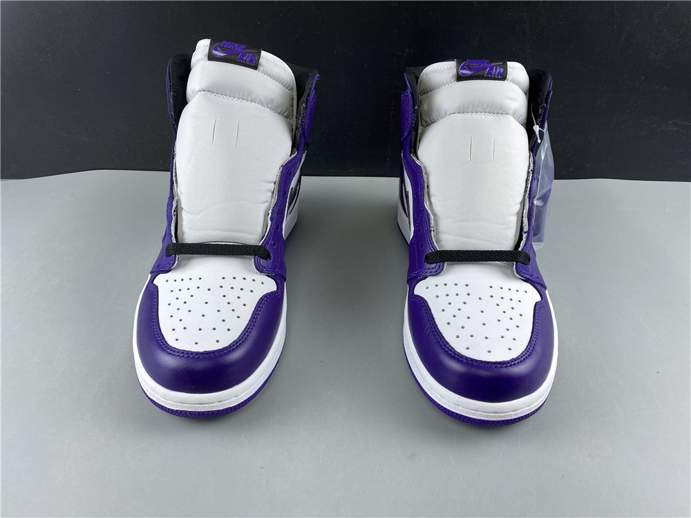Air Jordan 1 AJ1 Court Purple white 555088-500