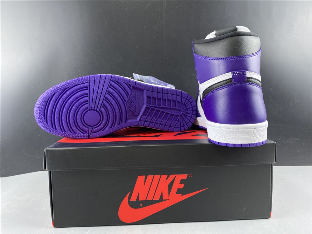 Air Jordan 1 AJ1 Court Purple white 555088-500