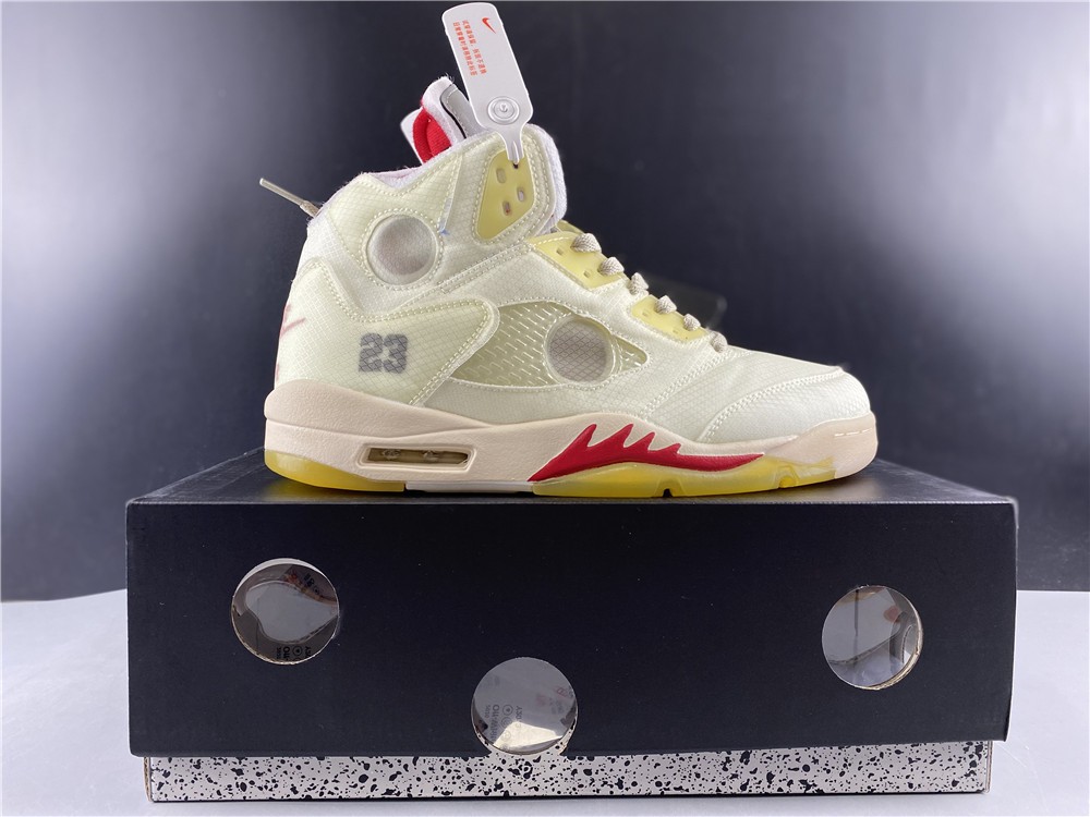 Off-White Air Jordan 5 white CT8480-002