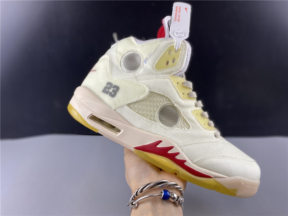 Off-White Air Jordan 5 white CT8480-002