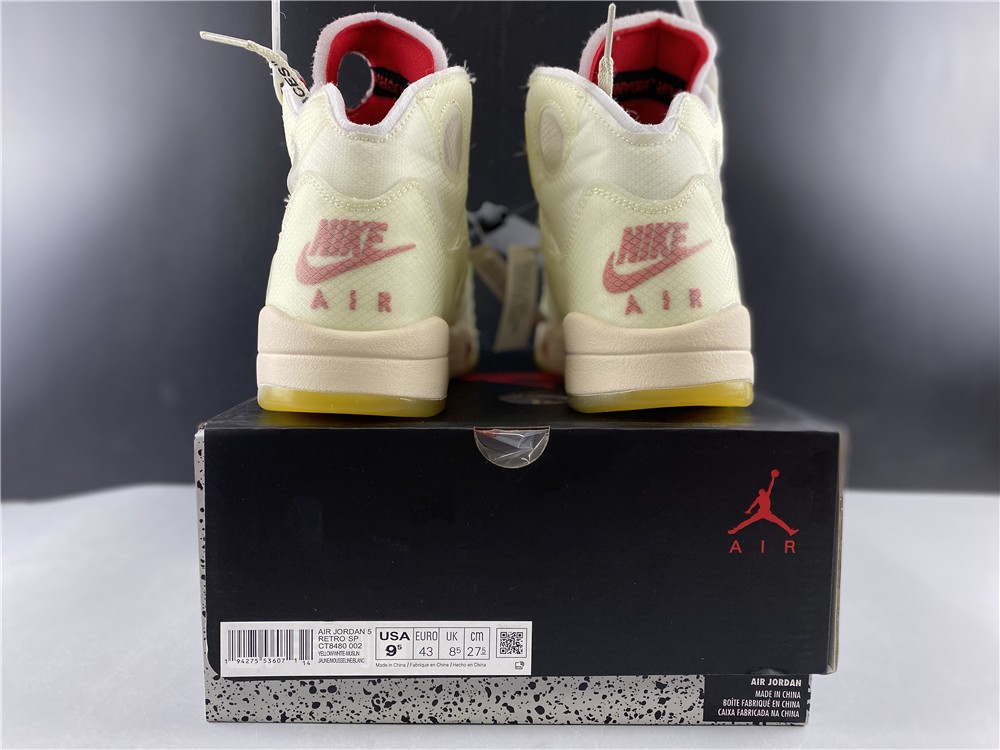 Off-White Air Jordan 5 white CT8480-002