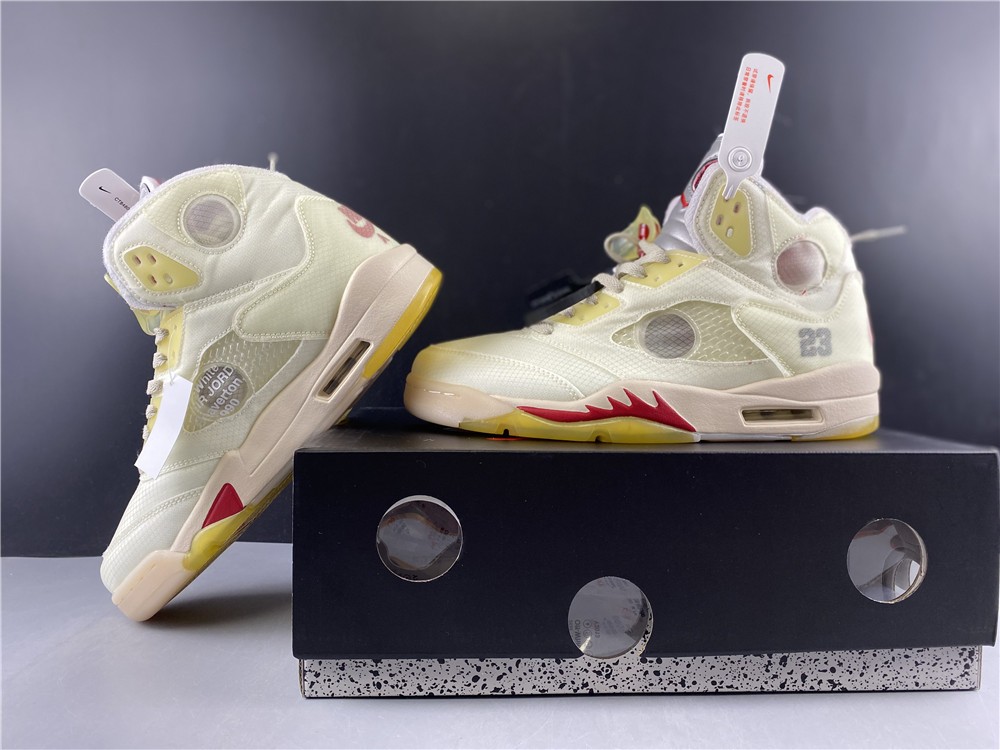Off-White Air Jordan 5 white CT8480-002