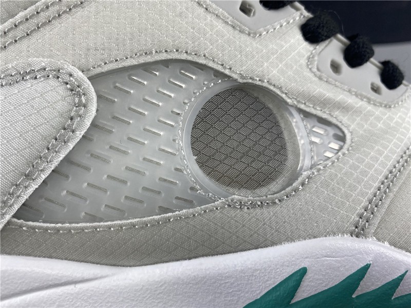 Off-White Air Jordan 5 white green purple  CT8480-105