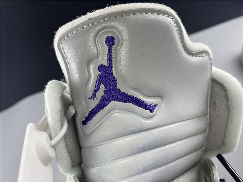 Off-White Air Jordan 5 white green purple  CT8480-105