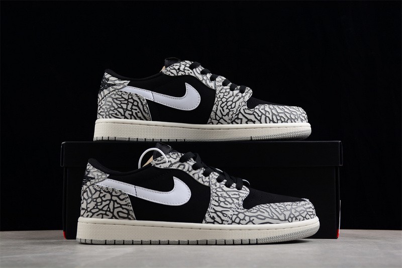 Air Jordan 1 Retro Low OG Black Cement CZ0790-001