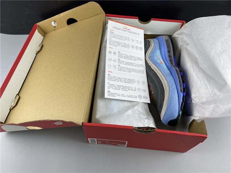 Nike Air Max 97 corduroy light bule CQ7512-462