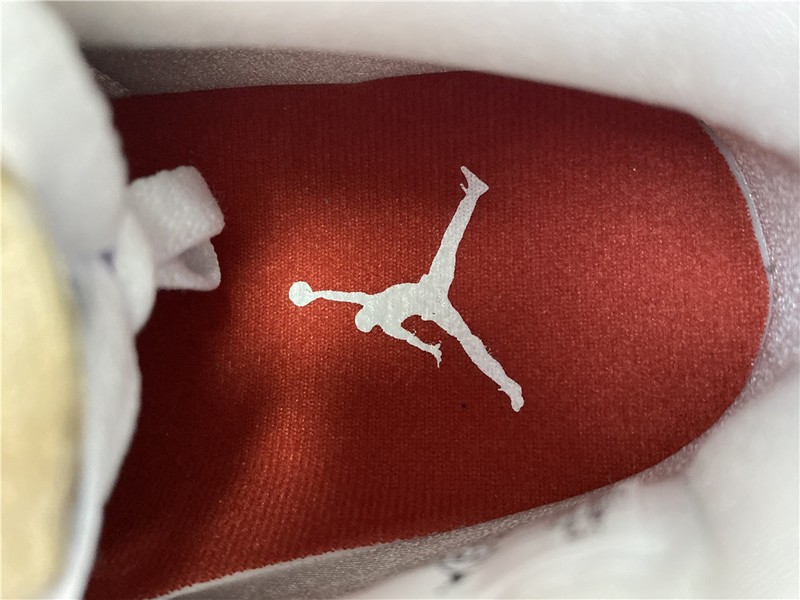 Air Jordan 4 Retro “Pure Money”  white red 308497-102