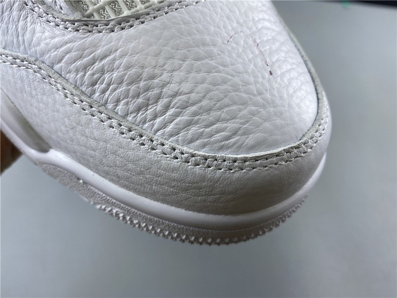 Air Jordan 4 Retro “Pure Money”  white purple 308497-100