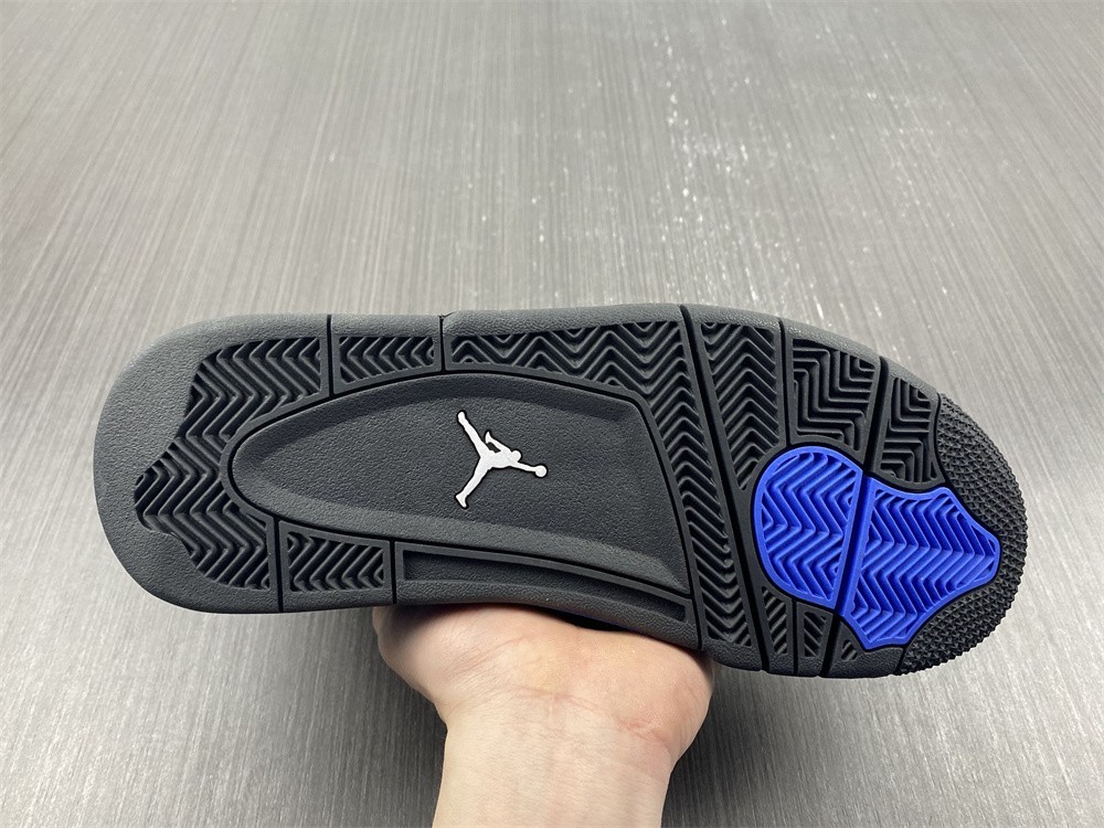 AIR JORDAN 4 BLACK AND BULE CT8527-018