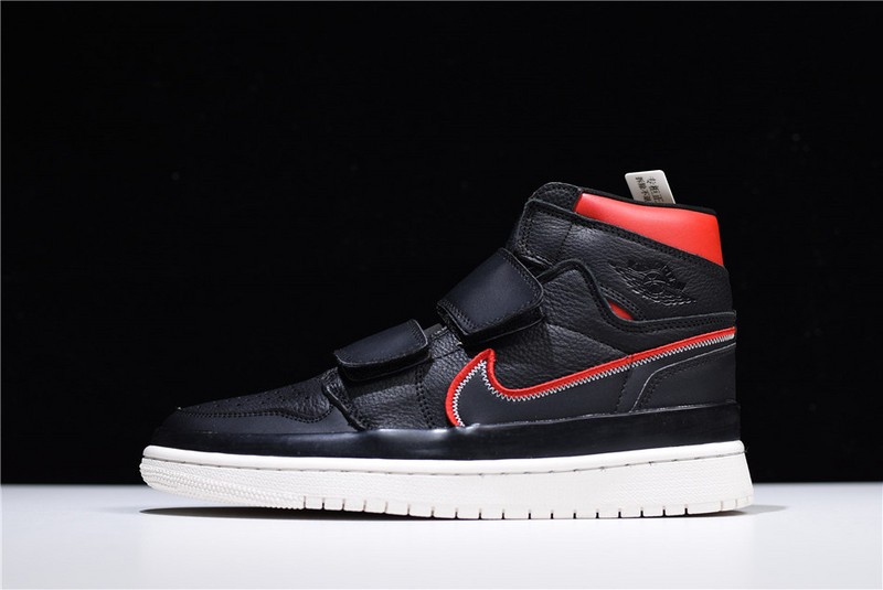 Jordan 1 High Double Strap Black Red AQ7924-106