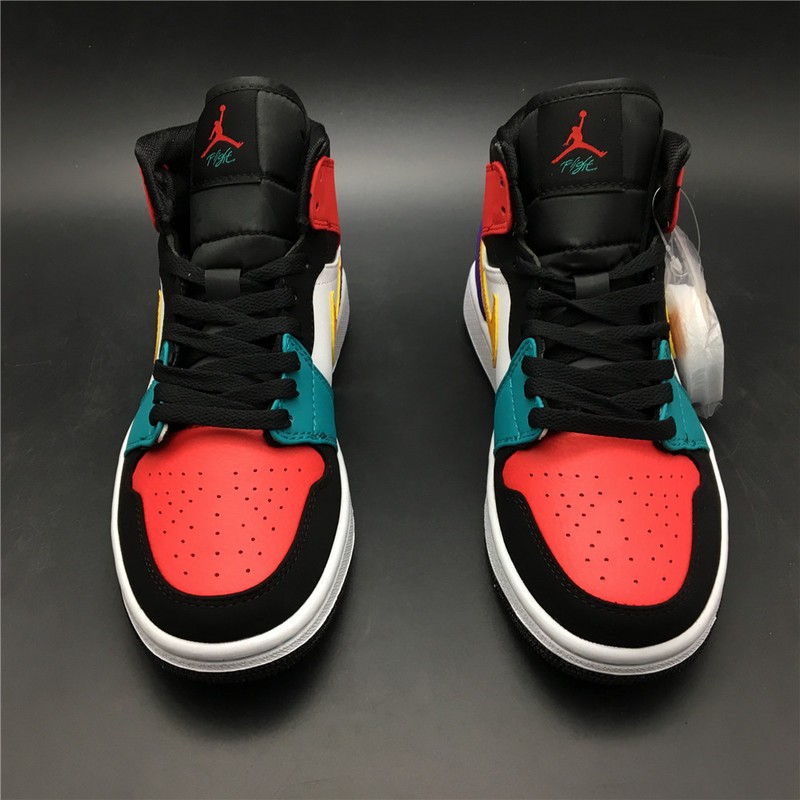 Air Jordan 1 Mid Multi-Color 554724-125