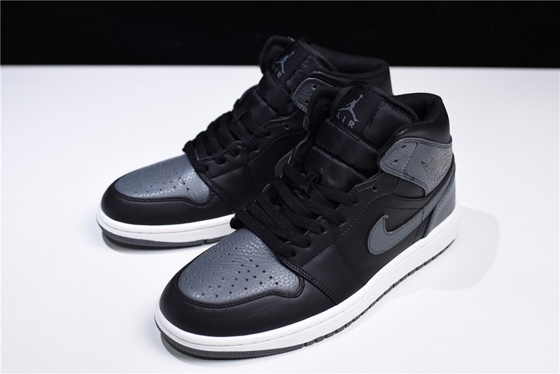 Air Jordan 1 Mid Tumbled Leather 554724-041