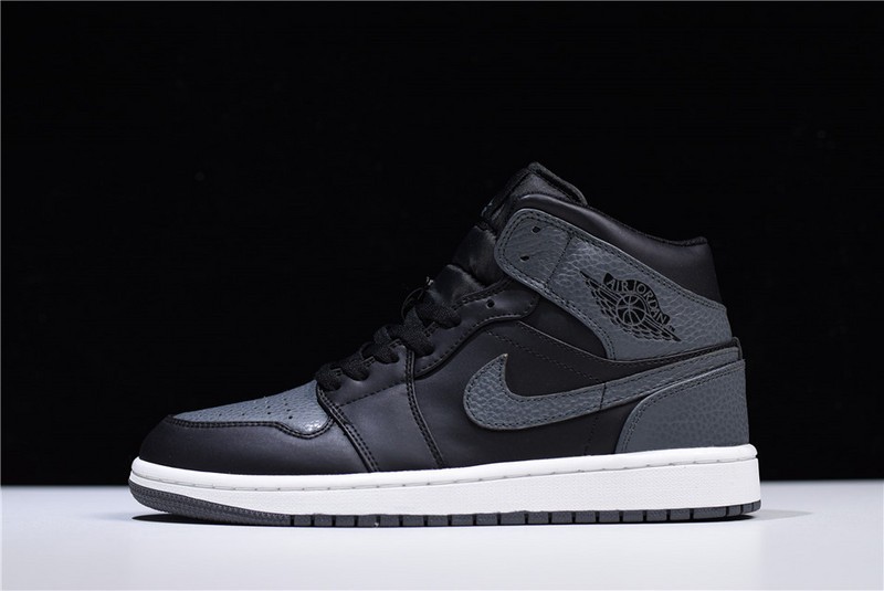 Air Jordan 1 Mid Tumbled Leather 554724-041