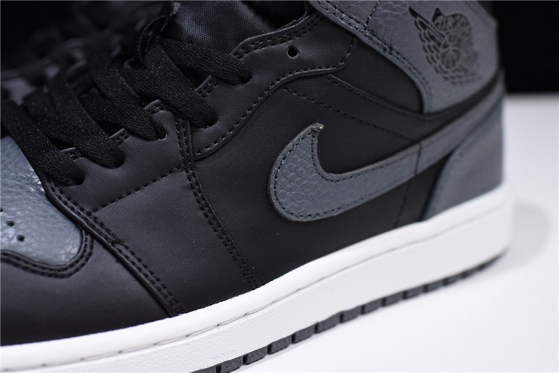 Air Jordan 1 Mid Tumbled Leather 554724-041