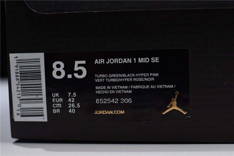 Air Jordan 1 Mid South Beach 852542-306