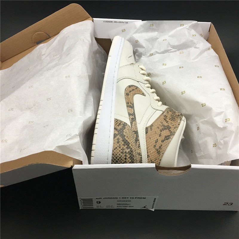 Air Jordan 1 High Snakeskin AH7389-004
