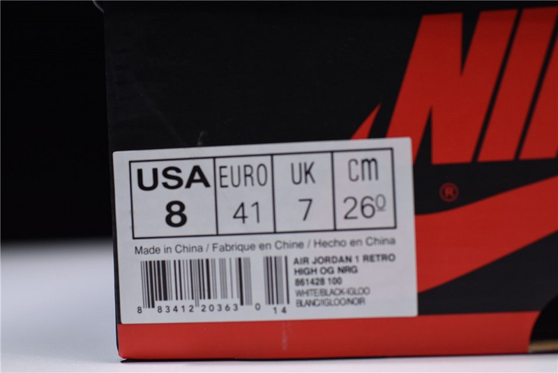 Air Jordan 1 Retro High OG NRG "RUST PIINK"“Igloo” mens 861428-100