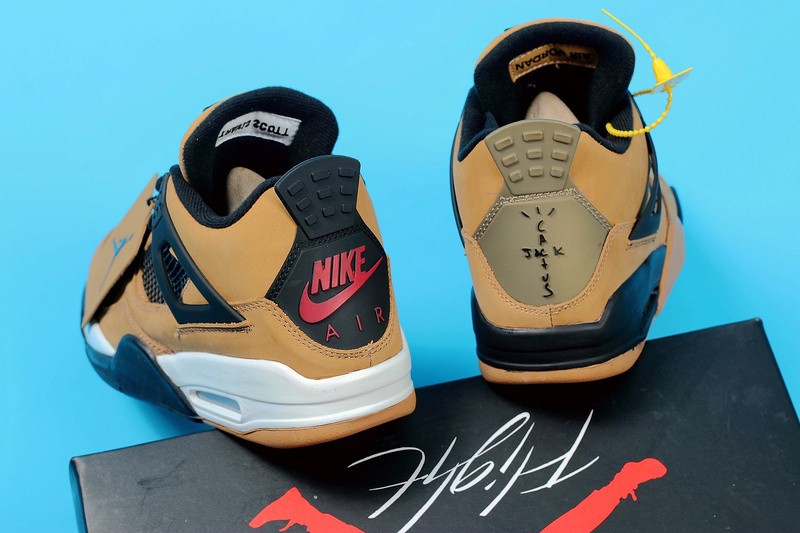 Travis Scott x Jordan 4 Retro Wheat 308497-200