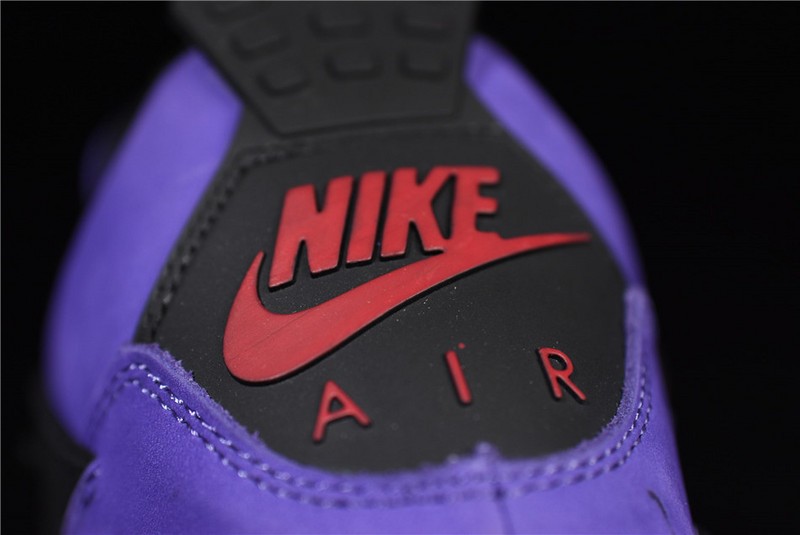 Travis Scott x Air Jordan 4 In Purple 308497-510