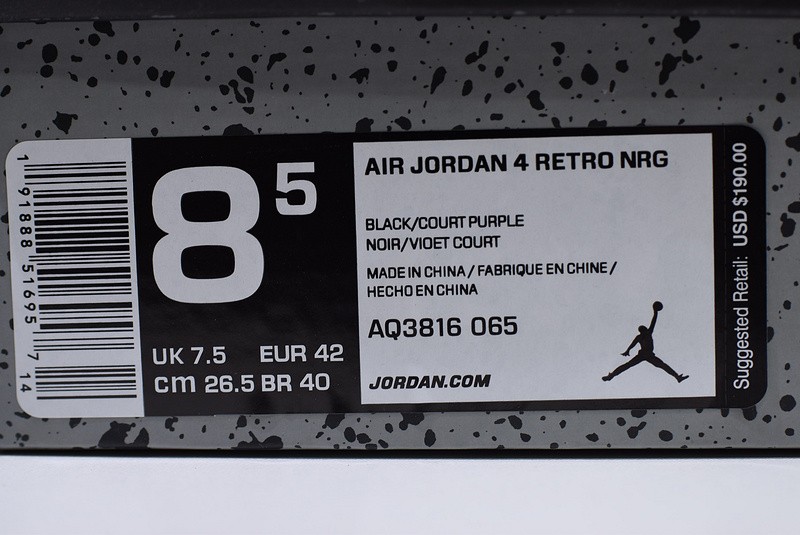 Air Jordan 4 Retro Nrg AQ3816-065