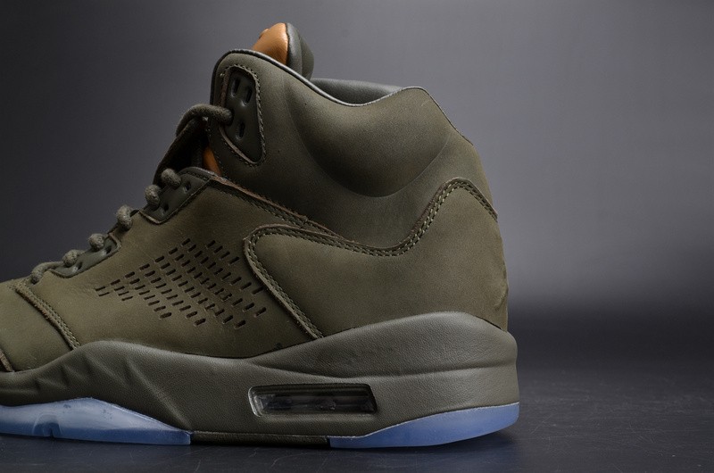 AIR JORDAN 5 RETRO PREM "TAKE FLIGHT" sequoia mens 881432-305