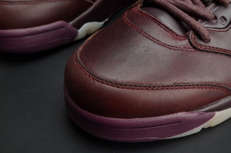 Air Jordan 5 Premium “Bordeaux”  mens 881432-612