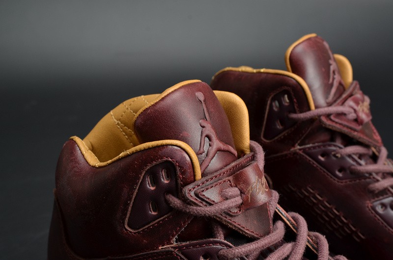 Air Jordan 5 Premium “Bordeaux”  mens 881432-612