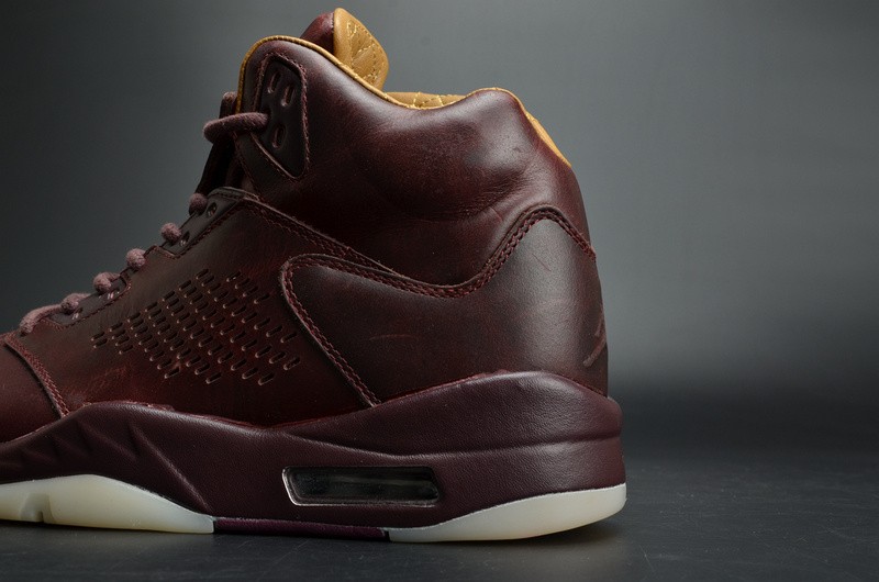 Air Jordan 5 Premium “Bordeaux”  mens 881432-612