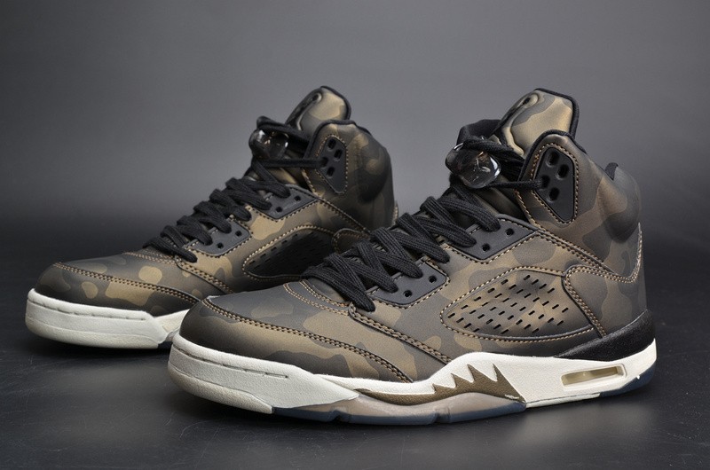 Air Jordan 5 Premium Heiress “Camo” Metallic 919710-030