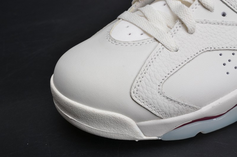 Air Jordan 6 Retro “Maroon” white 384664-116