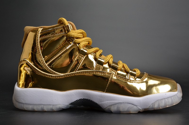 AIR JORDAN 11 RETRO P1NNACLE GOLD womens 378038-103