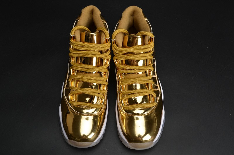 AIR JORDAN 11 RETRO P1NNACLE GOLD womens 378038-103