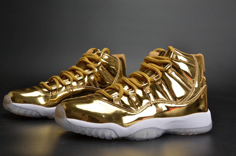 AIR JORDAN 11 RETRO P1NNACLE GOLD womens 378038-103
