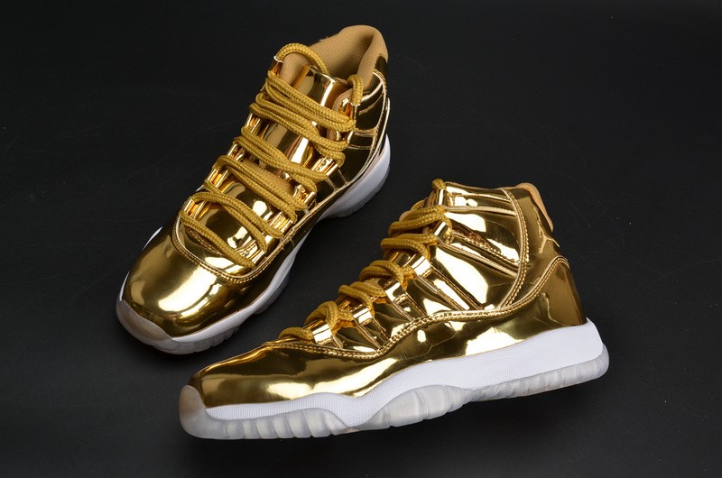 AIR JORDAN 11 RETRO P1NNACLE GOLD womens 378038-103