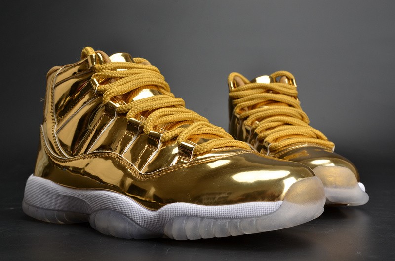 AIR JORDAN 11 RETRO P1NNACLE GOLD womens 378038-103