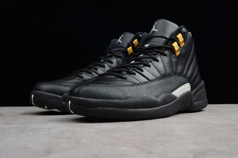 AIR JORDAN 12 “THE MASTER” Black/Rattan-White-Metallic Gold mens 130690-013