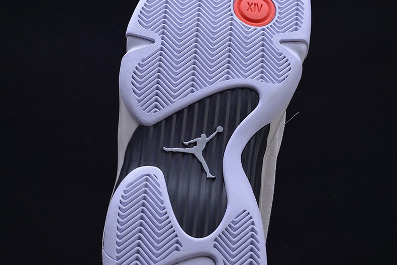 AIR JORDAN 14 RETRO "DESERT SAND" black/ white  487471-021