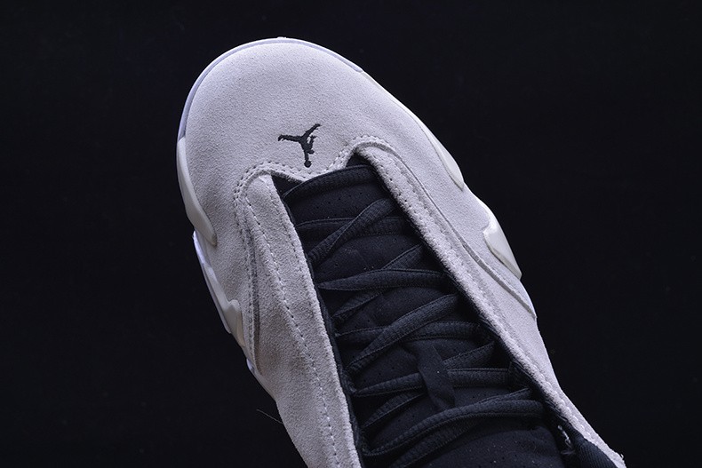 AIR JORDAN 14 RETRO "DESERT SAND" black/ white  487471-021