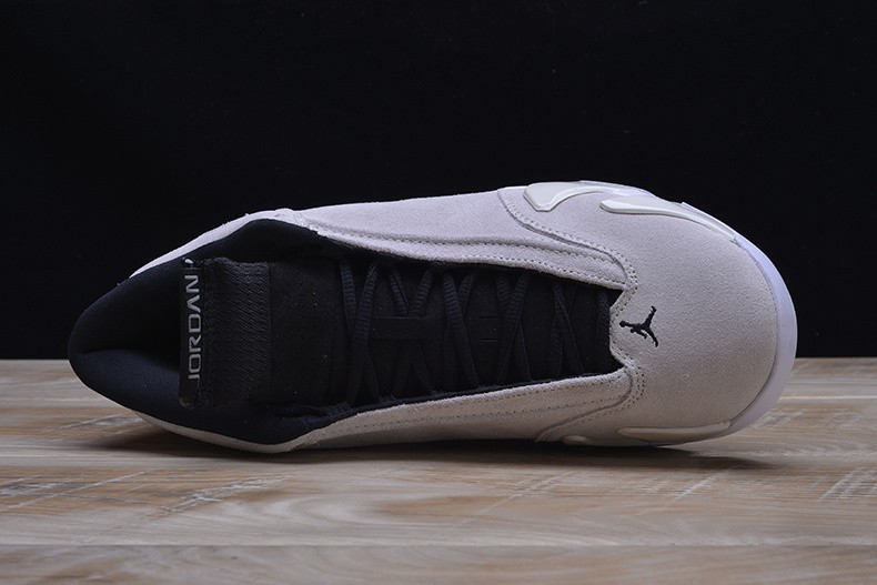 AIR JORDAN 14 RETRO "DESERT SAND" black/ white  487471-021
