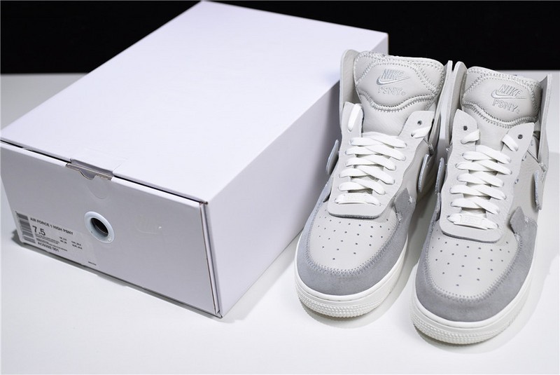 Air Force 1 High PSNY Silver Grey  AO9292-001