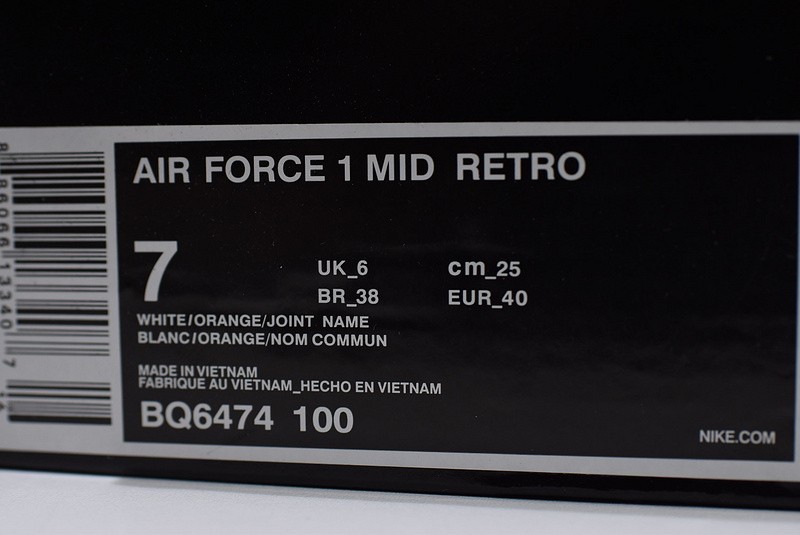 Nike Air Force 1 Mid “Just Do It” BQ6474-100
