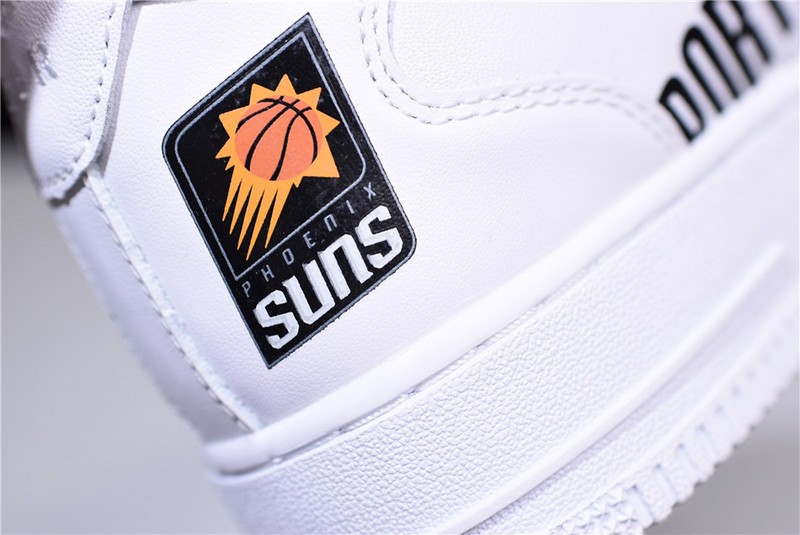 S*p*e X Nike Air Force 1 Mid NBA Teams White Aq8017-100