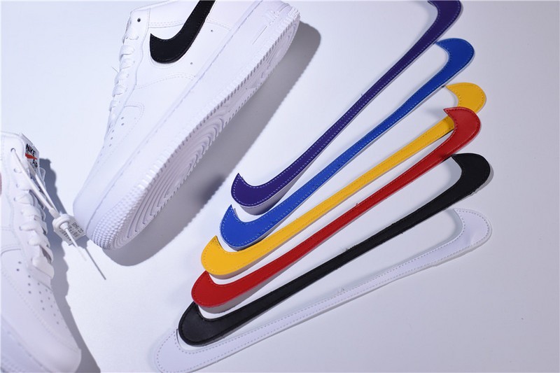Nike Air Force 1 Velcro Swoosh Pack White | AH8462-102