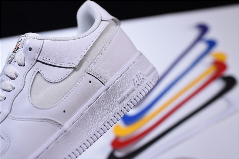 Nike Air Force 1 Velcro Swoosh Pack White | AH8462-102