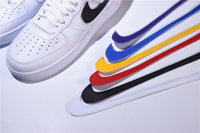 Nike Air Force 1 Velcro Swoosh Pack White | AH8462-102